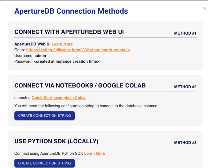 JSON string in Cloud interface