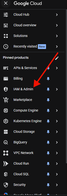 Select IAM