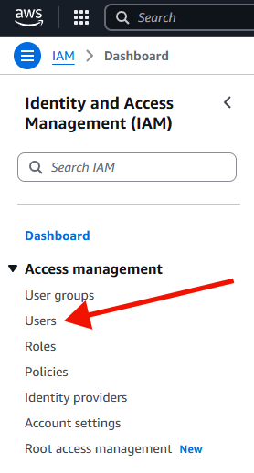 Locate Users in IAM