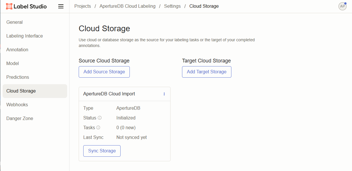 Label Studio Cloud Setup