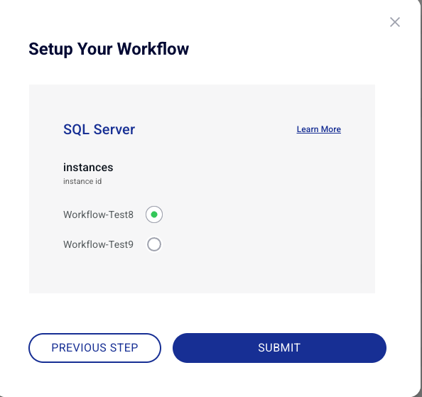 SQL Server setup dialog
